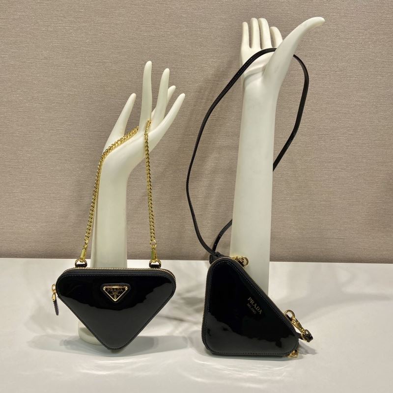 Pra*a triangle pouch